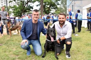 Câine poliţist din Sibiu adus la Untold – Îi depistează pe cei cu droguri