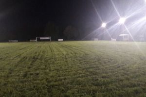 Nocturnă pe Stadionul Tineretului Godineşti, din colecta funcţionarilor publici ai primăriei