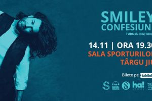 Smiley concertează la Sala Sporturilor pe 14 noiembrie