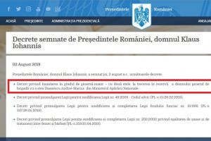 General din MApN inaintat in grad si trecut in rezerva. Posturi cheie detinute. Printre acestea si in domeniul securitatii nationale  