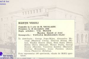 1960 Baietii Veseli