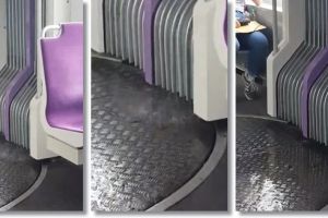 Ploua afara, ploua si in Armonia. Tramvaiul modernizat cu 500.000 de euro ofera dusuri reci