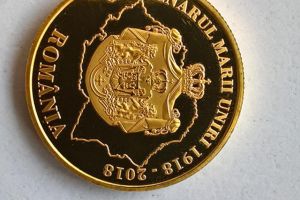 Monede suvenir, în cinstea Centenarului Marii Uniri, la Cetatea de Scaun