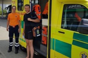 Vasile Vlasin a salvat o persoana lovita de epilepsie, cazuta langa o autostrada din Cehia