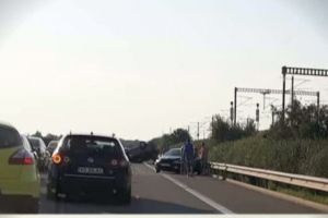 Circulaţie îngreunată pe Autostrada Soarelui din cauza unor accidente rutiere