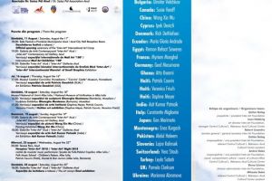 Tabăra Internaţională de Artă Plastică „Inter-Art” ediţia a XXIII-a, 10-26 august 2018, Aiud, Romania