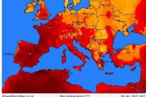 Avertizări pentru românii aflaţi în Spania, Portugalia, Grecia sau Croaţia: aproape 50 de grade Celsius