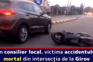 Un consilier local, victima accidentului mortal din intersecţia de la Girov