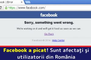Facebook a picat! Sunt afectaţi şi utilizatorii din România