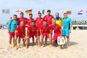 Naţionala de fotbal pe plajă rămâne în Divizia B a Euro Beach Soccer League