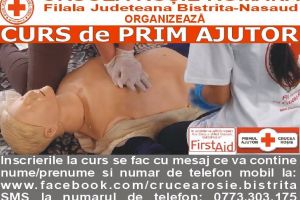 Crucea Roşie începe un nou curs de prim ajutor la Bistriţa. Cât durează şi cât costă