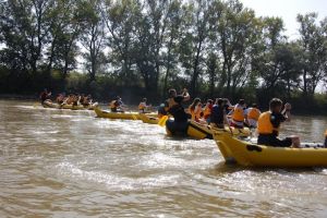 Adio caiace si ambarcatiuni de agrement pe Bega. Canalul rezervat pentru vaporasele STPT
