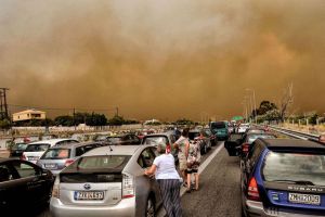 Lista zonelor din Grecia în care există risc ridicat pentru incendii de vegetaţie