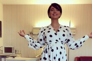 Cat de mult s-a ingrasat Adelina Pestritu in cele noua luni de sarcina. 