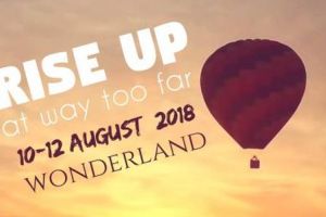 Zbor cu balonul în Wonderland, la Way Too Far Rock Festival