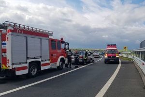 UPDATE Accident pe autostrada A1 în zona Mohu – Opt persoane rănite
