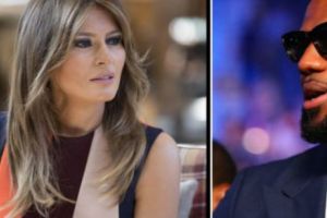 Melania ÎNCEARCĂ  să repare GAFA lui Donald Trump după ce l-a jignit pe LeBron James