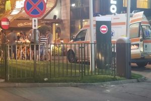 Accident rutier in Constanta la intersectia bulevardului Mamaia cu strada Soveja. Un pieton a fost ranit