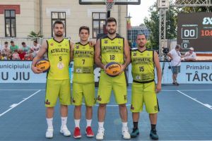 Athletic Constanta, pe locul patru in Liga Nationala de baschet 3 la 3
