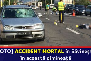 [FOTO] ACCIDENT MORTAL în Săvineşti, în această dimineaţă. Victima era pe „zebră”