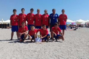 Spicu Horia, un nou titlu de campioana nationala la oina pe plaja, categoria juniori III