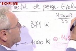 Liviu Dragnea: Fiecare pensie va fi cel puţin dublată în 2021