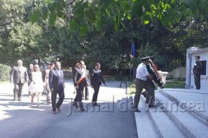 VIDEO ȘI FOTO: Eroii, comemoraţi la Mausoleul Focşani