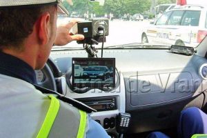 Tânăr din Vrancea, prins de radar în timp ce “zbura” pe DN2, în Buzău