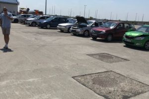 Cum arata autoturismele avariate in tamponarile care au avut loc pe A2, pe sectorul Cernavoda - Drajna 