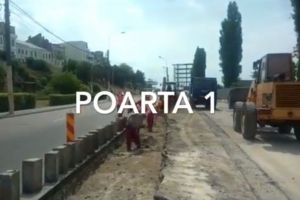 Continua lucrarile la Poarta 1 Constanta pentru resistematizarea rutiera a intregii zone
