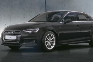Audi A 4, confiscat de poliţişti