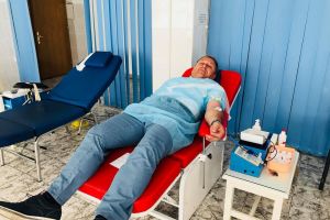 Preşedintele CJ Radu Moldovan a donat sânge. ”Fiecare dintre noi putem salva o viaţă”