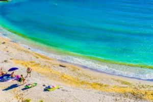 Cea mai frumoasă plajă de pe litoralul românesc. Nisip fin si apa turcoaz ca in Grecia