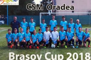 Echipele clubului CSM Oradea au fost protagonistele ediţiei din acest an ale Braşov Cup la fotbal
