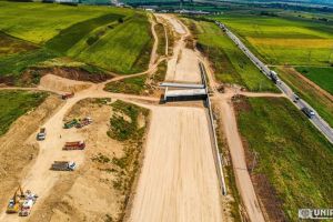 VIDEO. Autostrada Sebeş-Turda: Lotul 2, departe de finalizare. De la Sântimbru la Teiuş, cea mai avansată zonă