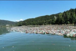 FOTOGRAFII DEZOLANTE De ce sunt pline de PET-uri lacurile şi râurile din România? Cine are sarcina să le cureţe
