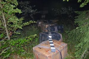 Cărăuşi care treceau ţigări peste fâşia verde, interceptaţi de poliţiştii de frontieră
