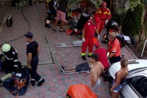 Trei barbati blocati intr-o fantana, in apropiere de localitatea timiseana Traian Vuia