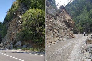 Geniştii detonează stânci pe Transfăgărăşan şi la Sădurel – Pun în pericol traficul
