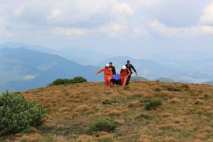 Exerciţiu tactic în Munţii Călimani (FOTO)