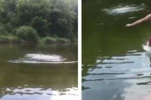 INCREDIBIL. Un tânăr a fost filmat de prieteni în timp ce se îneca. Au crezut că este o glumă