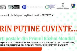 Centenarul Marii Uniri vernisat „Prin puţine cuvinte”