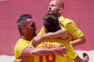 Cantonament la Eforie Nord pentru Nationala Romaniei de fotbal pe plaja