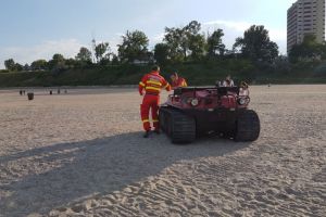 Pompierii in alerta. Un copil a disparut in valuri la Eforie Nord. Se intervine cu o ambarcatiune pe mare