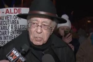 Mihai Şora, mesaj către protestatari: ”Ne vedem în Piaţă,  măcar din respect pentru ei”