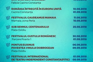 Calendarul evenimentelor din lunile august si septembrie. Ce poti face daca te afli in Constanta