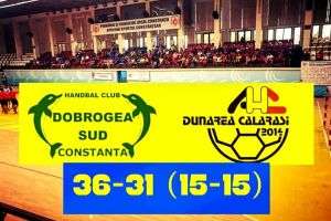HC Dobrogea Sud Constanta a castigat amicalul cu Dunarea Calarasi