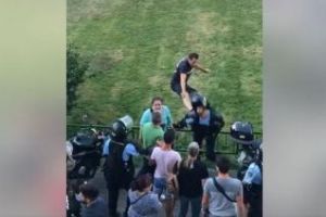 Protestatarul ”KUNG FU” din 10 august, arestat preventiv de judecători