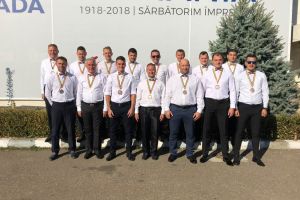 Jandarmii harghiteni, pe podium la „Cupa Centenarului Marii Uniri” la minifotbal