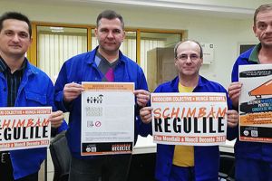 Campanie pentru dreptul la muncă decentă cu plată decentă